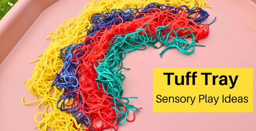 Tuff Tray sensory play ideas