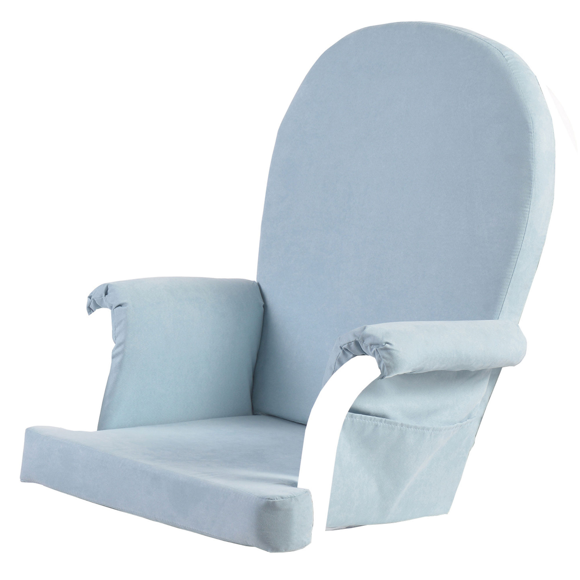 Meadow Nursing Rocking Chair Baby Blue Cushion Set