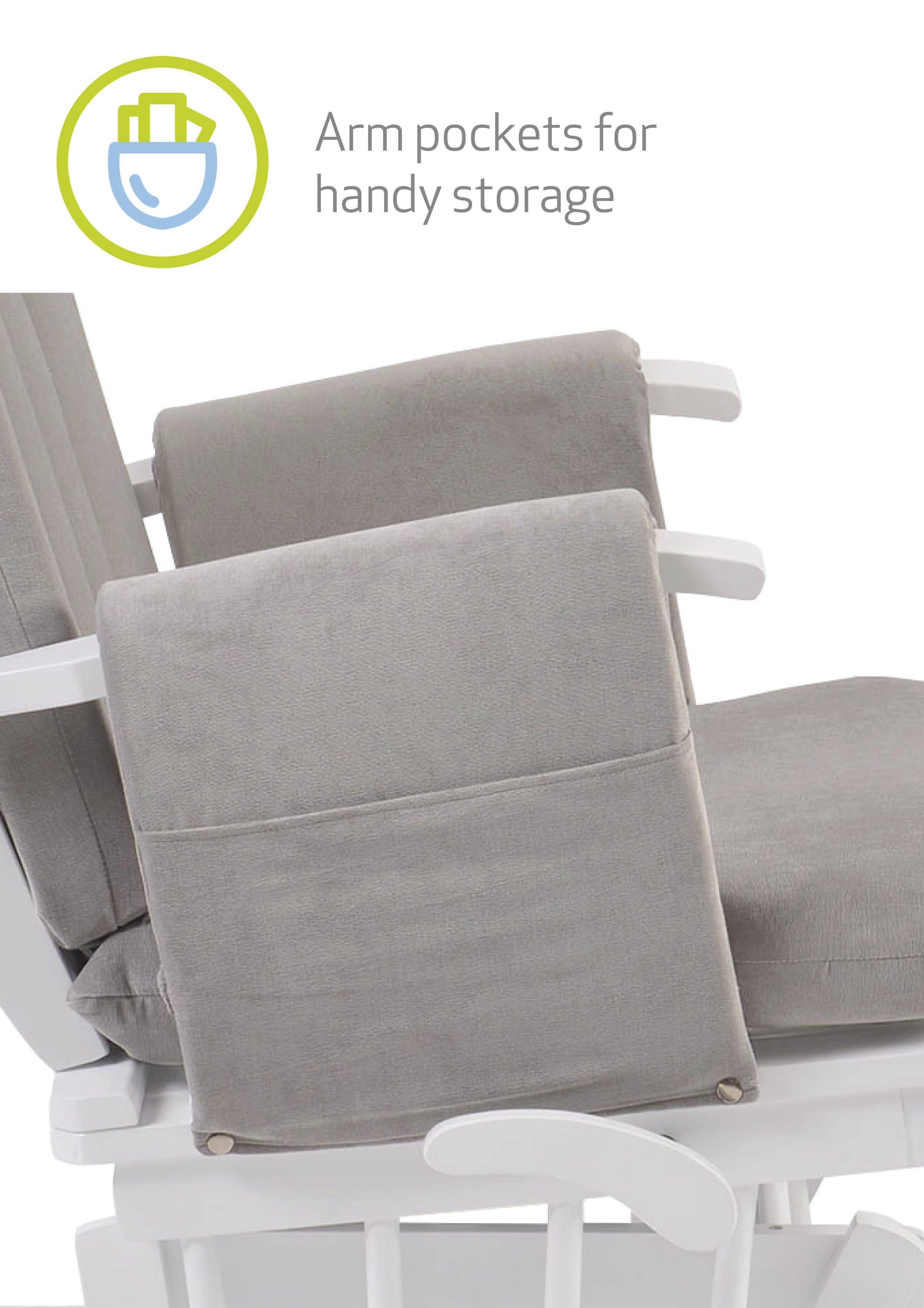Chatsworth Nursing Chair and Footstool - 50% OFF