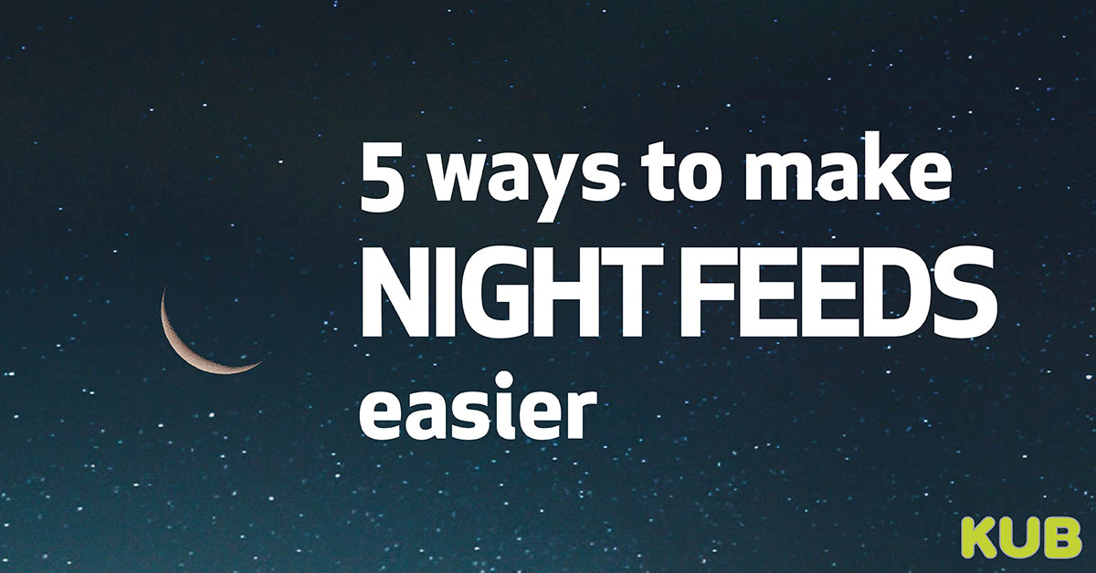 5 Top Tips for Making Night Feeds Easier