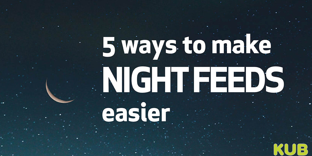 5 Top Tips for Making Night Feeds Easier