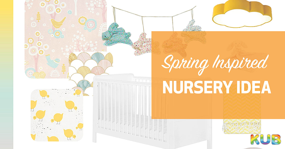 Spring Inspired Nursery Moodboard