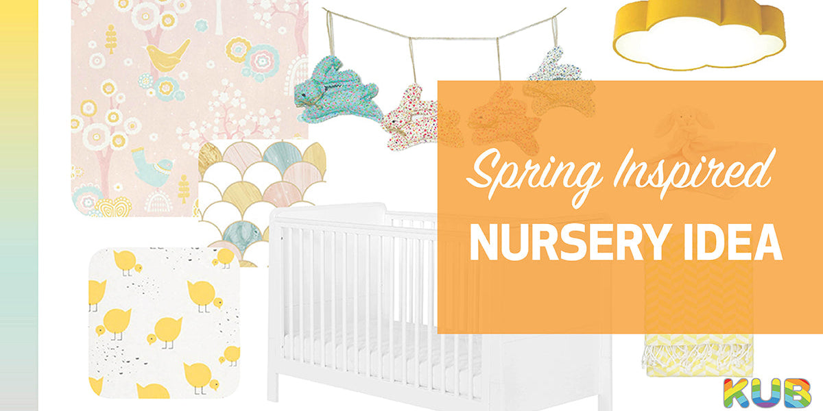 Spring Inspired Nursery Moodboard