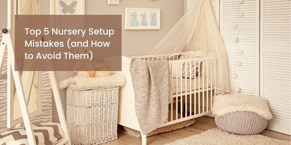 Nursery with cot and storage