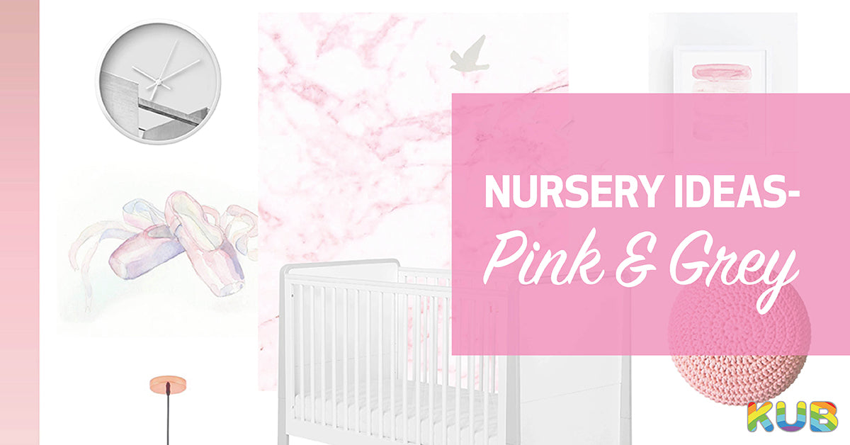 Nursery Ideas - Pink and Grey