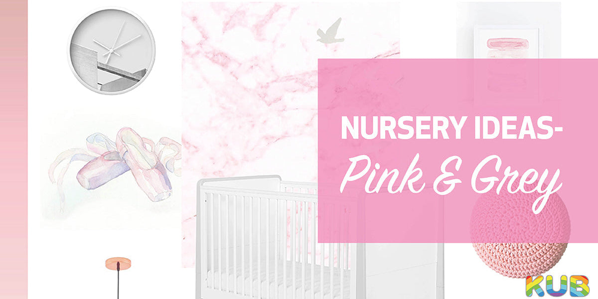 Nursery Ideas - Pink and Grey
