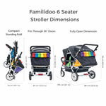 Familidoo 6 seater dimensions