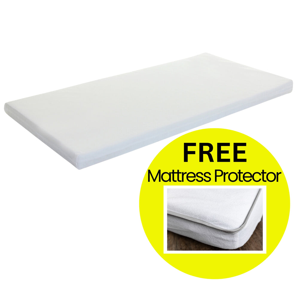 Compete baby cot mattress and free protector