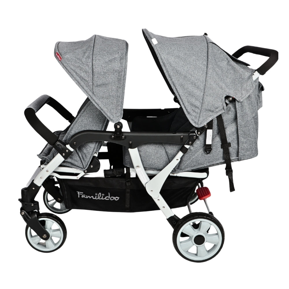 Familidoo 4 Seater Stroller Side View