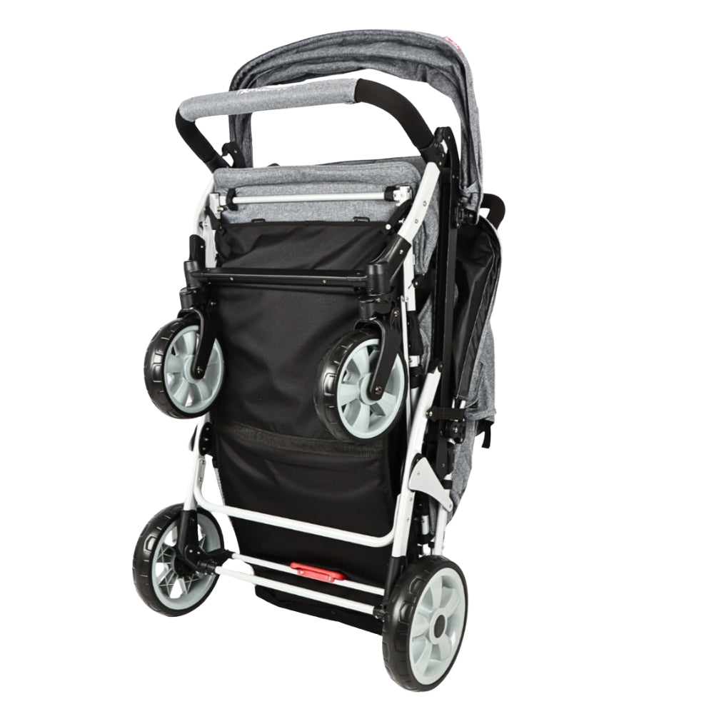 Familidoo 4 Seater Stroller Folded Away