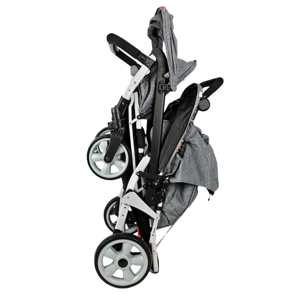 Familidoo 6 seater stroller folded away