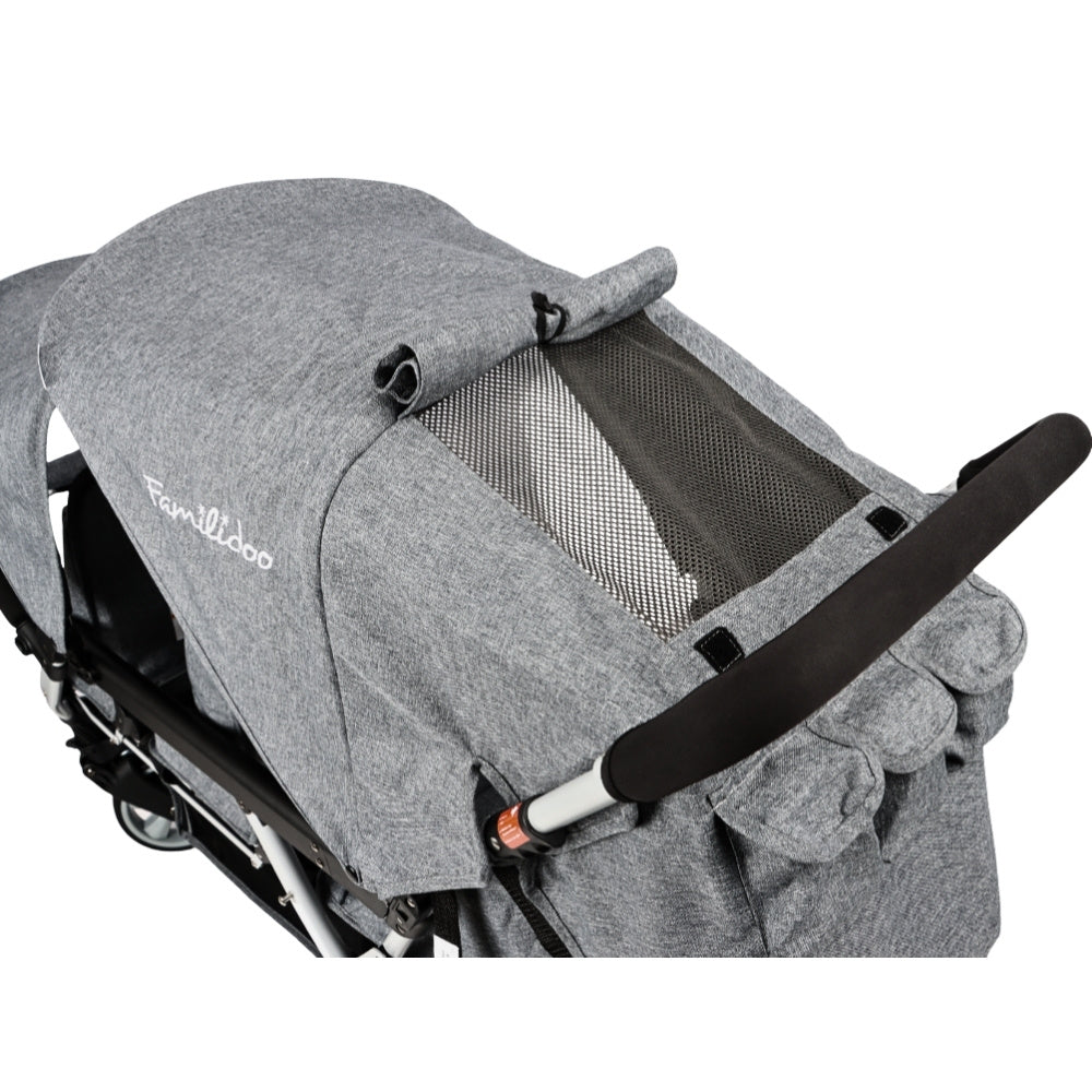 Familidoo Triple Stoller top view