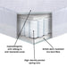 Harmony pocket spring mattress layers