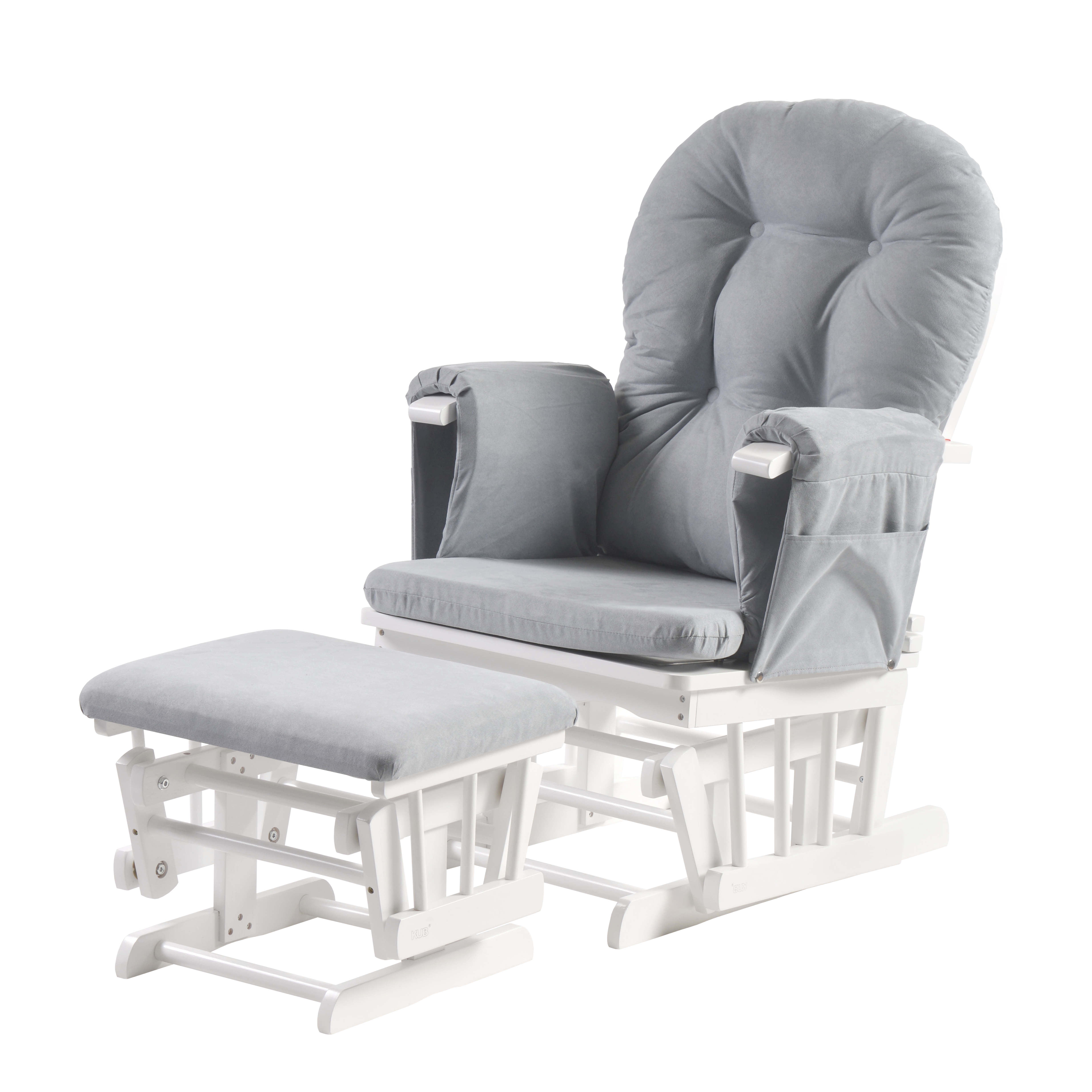 Haywood Reclining Nursing Chair and Footstool
