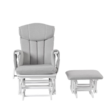 Chatsworth Glider Nursing Chair And Footstool Front View