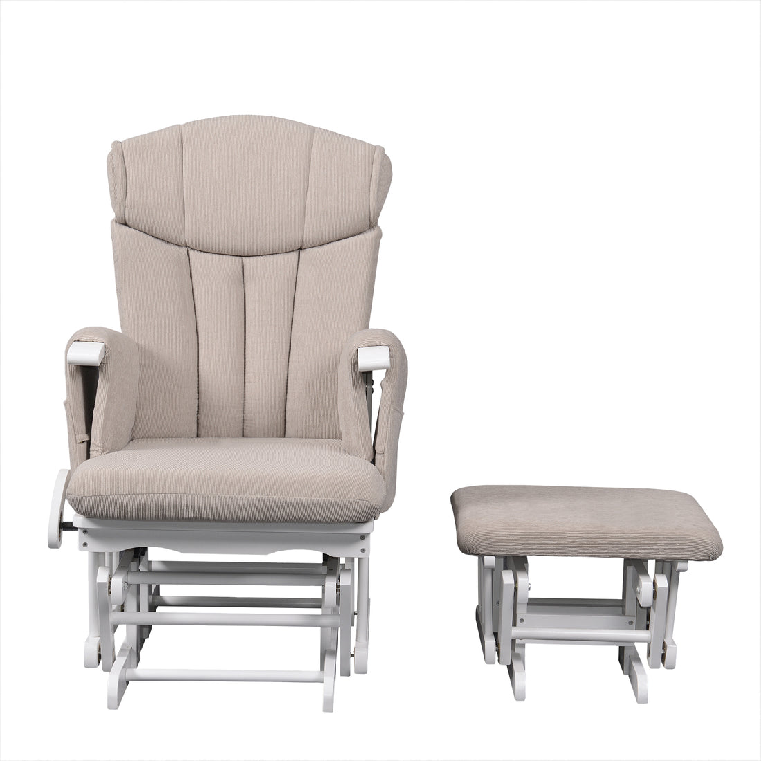 Chatsworth glider nursing chair and matching footstool