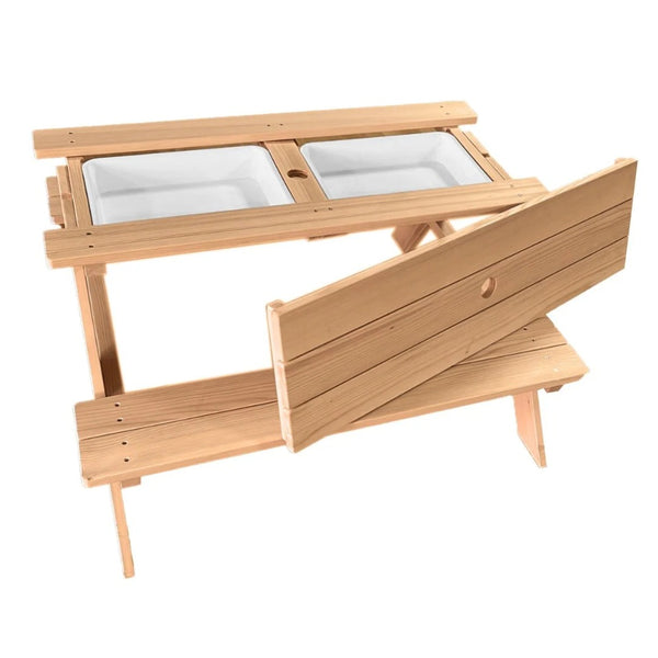 Mini Wooden Picnic Table