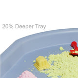 Hexacle 90cm Tuff Tray, Stand & Cover - BUNDLE PACK - 6 Colour Options