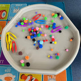 Hexacle 90cm Tuff Tray, Stand & Cover - BUNDLE PACK - 6 Colour Options