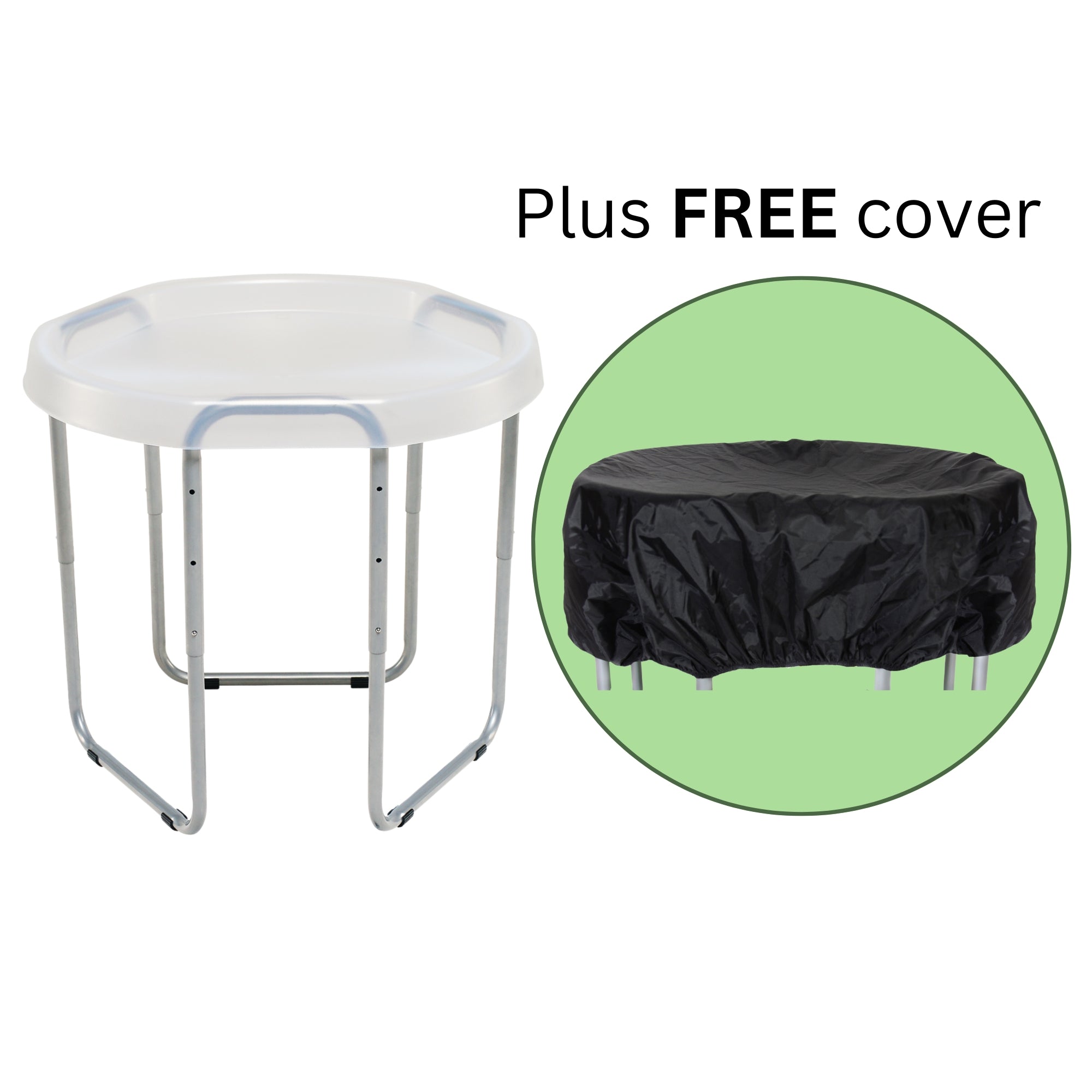 Hexacle Tuff Tray and Stand + FREE Waterproof Cover