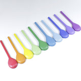 10 COLOURED SPOONS - Reduced To Clear!