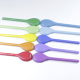 10 COLOURED SPOONS - Reduced To Clear!