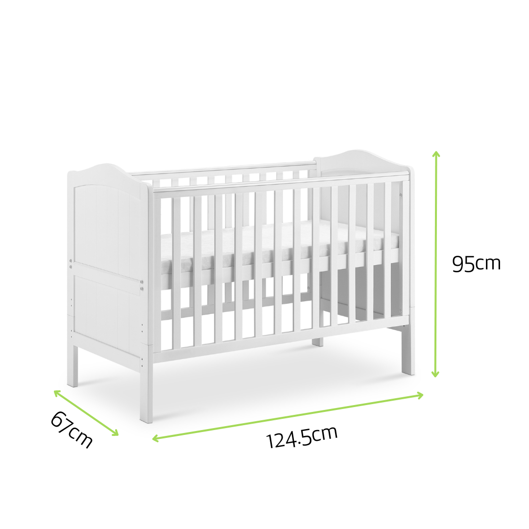 Seville Cot Bed & Mattress