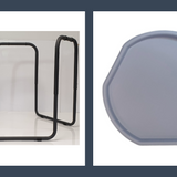 Hexacle Tuff Tray (90cm) and stand - Ice Blue