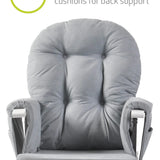 Haywood Reclining Nursing Chair and Footstool