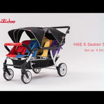 How to Set Up the Familidoo 6 Seater Stroller