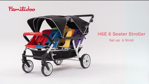 How to Set Up the Familidoo 6 Seater Stroller