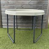 Hexacle Tuff Tray (90cm) and stand - Sand Taupe