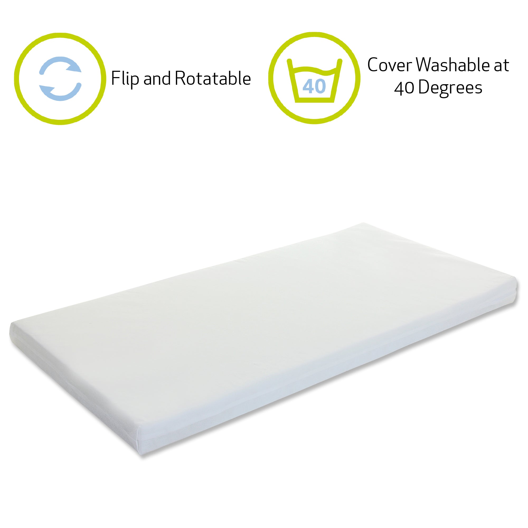 Everyday Eco Airflow Baby Mattress 120x60cm - 15% OFF Applied at Checkout