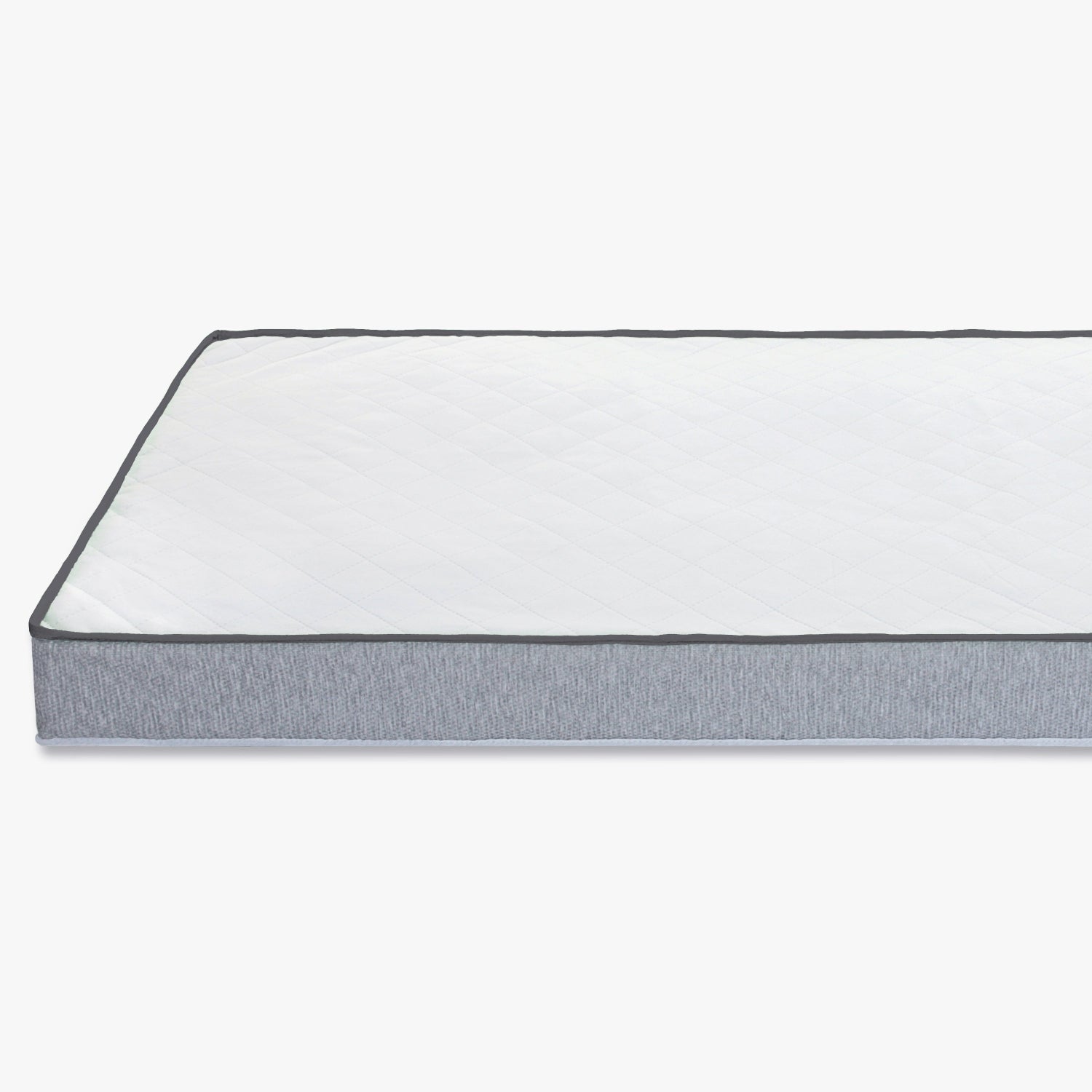 Comfy mattress on white background