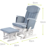 Chatsworth Nursing Chair and Footstool