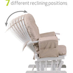 Haywood gliding nursing chair - 7 reclining positions
