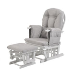 Haywood glider nursing chair in grey