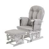 Haywood glider nursing chair in grey