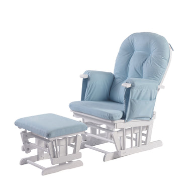 Haywood reclining blue nursing chair